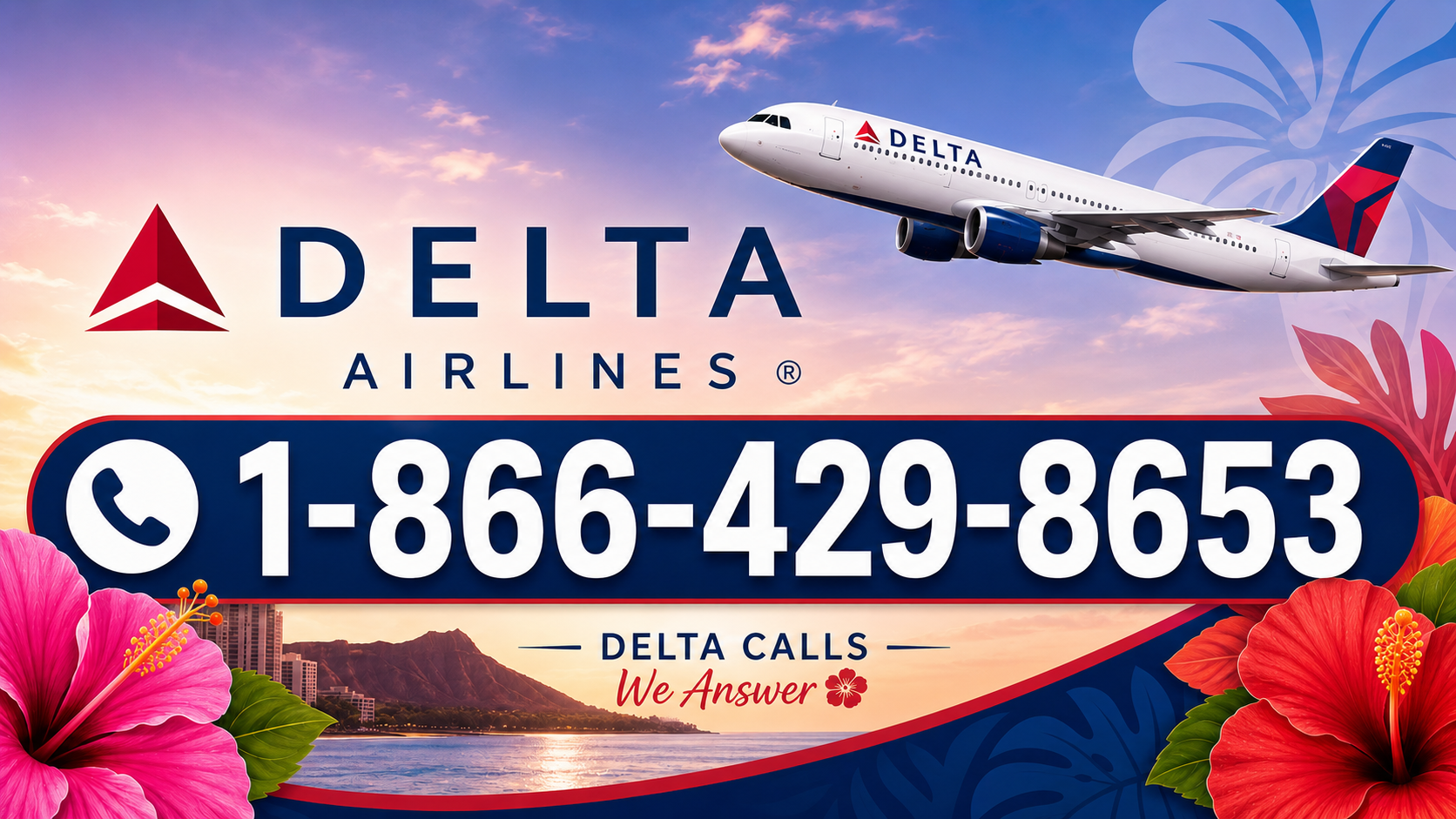 Delta Airlines Flight Booking Support | 24/7 Reservation Help +1-866-429-8653